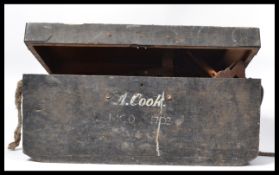 A good collection of vintage early to mid 20th Century wood working tools to include planes,