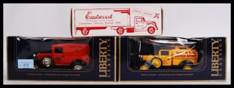 LIBERTY CLASSICS & ERTL EASTWOOD DIECAST MODELS