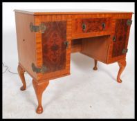 A vintage mid century Dynatron hi-fi system set with a walnut cabinet with hinged top, speaker doors