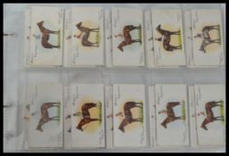 An album of vintage cigarette cards mainly full sets to include Players Derby and Grand National