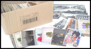 POSTCARDS. x450 Vintage Subject and Novelty cards. Mechanical, Metal, Applique inc Panoramic (