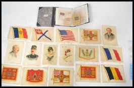 A collection of vintage 20th century Silk cigarette cards to include BDV Cigarettes, Kensistas