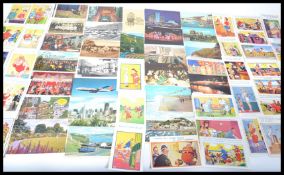 Postcards - A quantity of vintage 20th century novelty & comic postcards by artists to include;