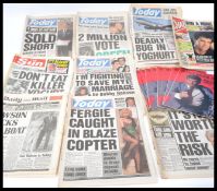 JAMES BOND 1980'S NEWSPAPERS & FEATURE SUPPLEMENT MAGAZINES