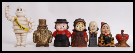 ASSORTED COLLECTION OF VINTAGE STYLE MONEY BANKS