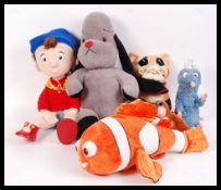 NODDY, DISNEY & PIXAR CHARACTER PLUSH TOYS