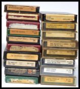 A collection of 8 - Track cassette tapes all pertaining to The Beatles  to include Sgt Peppers, With