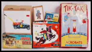 CONTEMPORARY WIND UP CLOCKWORK TOYS