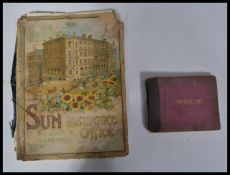 An early 20th / late 19th century scrapbook album featuring some real photos include Scottish