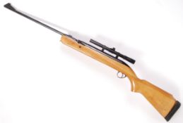 VINTAGE BSA .22 CALIBRE AIR RIFLE WITH SIGHT