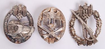 REPRODUCTION NAZI GERMAN SECOND WORLD WAR BADGES