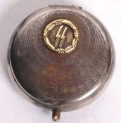 WWII SECOND WORLD WAR GERMAN SS CIGARETTE CASE
