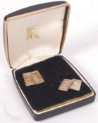 VINTAGE HALLMARKED SILVER ROLLS ROYCE CUFFLINKS