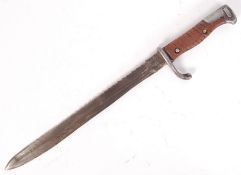 WWI FIRST WORLD WAR GERMAN SAW BACK RIFLE BAYONET