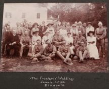 RARE FASCINATING WWI FIRST WORLD WAR INDIA TRAVEL PHOTOGRAPH ALBUM