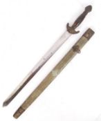 RARE BELIEVED 18TH CENTURY CHINESE SHUANG JIAN SWORD