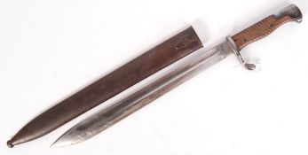 WWI GERMAN BUTCHER BAYONET