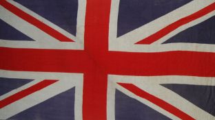 VINTAGE MID CENTURY LARGE UNION FLAGS