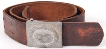 RARE ORIGINAL WWII GERMAN LUFTWAFFE UNIFORM BELT - BRISTOL INTEREST