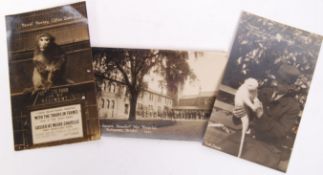 THREE RARE REAL PHOTOGRAPH BRISTOL FIRST WORLD WAR POSTCARDS
