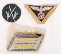 WWII SECOND WORLD WAR NAZI GERMAN UNIFORM PATCHES