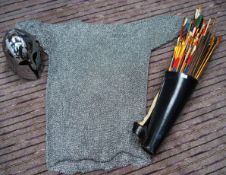 RE-ENACTMENT MEDIEVAL ARMOUR & RELATED ITEMS