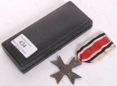 ORIGINAL WWII SECOND WORLD WAR GERMAN NAZI WAR MERIT CROSS