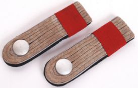ORIGINAL WWII GERMAN THIRD REICH INFANTRY UNIFORM EPAULETTES