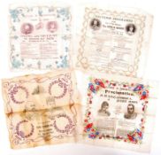 COLLECTION OF EDWARDIAN BRISTOL COMMEMORATIVE PAPER NAPKINS