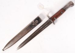 BELGIAN 1949 SHORT BAYONET