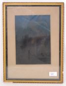 ROBERT RANDOLL ' WAR SEARCHLIGHTS OVER LONDON BRID