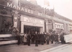 1930'S PHOTOGRAPH ALBUM - EMPRESS OF BRITAIN RETUR