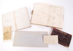 RARE 19TH CENTURY DIARIES OF A BRITISH LADY IN AMERICA