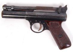 VINTAGE WEBLEY PREMIER .22 AIR PISTOL