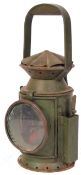 WWII SECOND WORLD WAR MILITARY EASTGATE & SONS RAILWAY LAMP