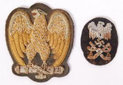 SECOND WORLD WAR NAZI UNIFORM PATCHES