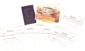 INTERESTING WWII SECOND WORLD WAR BRITISH ADMIRALTY EPHEMERA