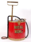 EARLY 20TH CENTURY ' ROYAL MEWS ' FIRE PUMP