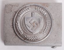 WWII SECOND WORLD WAR GERMAN RAD REPRODUCTION BELT BUCKLE