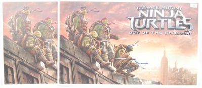 TEENAGE MUTANT NINJA TURTLES SHOP MOVIE DISPLAY BOARDS
