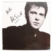 PETER GABRIEL ' SO ' AUTOGRAPHED LP RECORD