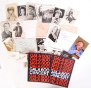 COLLECTION OF ASSORTED AUTOGRAPHS