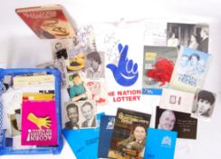 LARGE COLLECTION OF AUTOGRAPHS & RELATED EPHEMERA