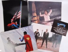 SUPERMAN II SET OF LARGE SIZE CINEMA LOBBY CARDS