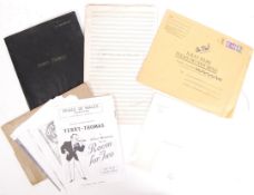 EFFECTS FROM THE ESTATE OF ACTOR TERRY THOMAS