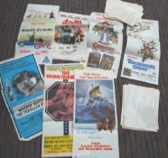 ASSORTED VINTAGE FOREIGN DAYBILL CINEMA POSTERS