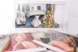 COLLECTION OF ASSORTED LIFESIZE CARDBOARD CUT-OUT FIGURES / STANDEES