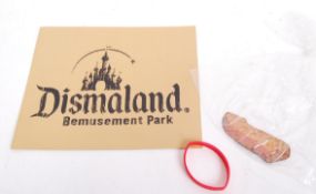 BANSKY DISMALAND - RUBBER BRACELET, FISH FINGER & PHOTOGRAPH