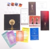 OSCAR PROGRAMME & TICKETS BELONGING TO STEPHEN DALDRY