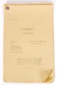 RARE ORIGINAL SIX-FIVE SPECIAL POP MUSIC CAMERA SCRIPT